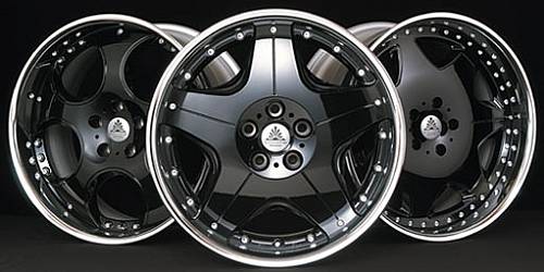 Auto Couture Black Custom Wheels