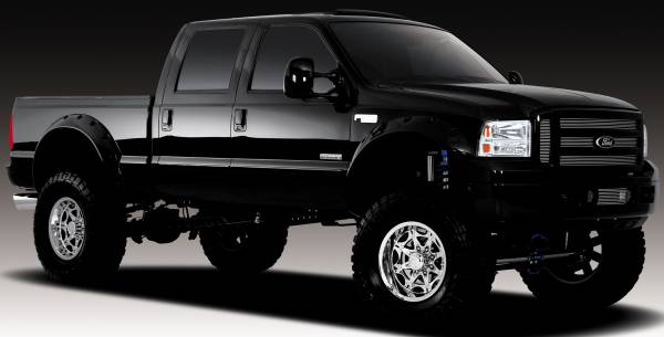 Ford F250 on Jesse James Lawless Chrome Alloys