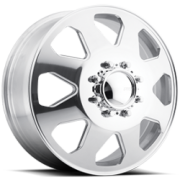 Eagle Series 059 Polished Front Dually Wheels