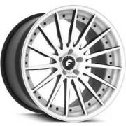 Forgiato Technica 2.3 White and Black Wheels