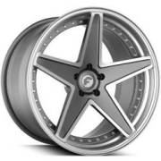 Forgiato Technica 2.6 Grey and Silver Wheels