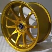 G-Line 1018 Metallic Gold wheels