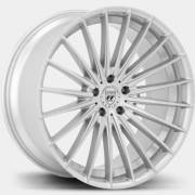 Lexani FF-One Ressa Silver Wheels