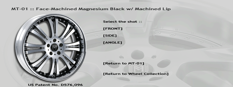 Marcello MT-1 Machined Black with Machine Lip