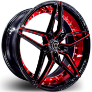 Marquee M.3259 Black and Red Wheels