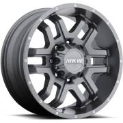 MKW M93 Anthracite Grey Wheels