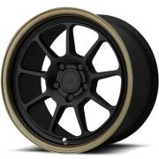 Motegi Racing MR135 Matte Black and Bronze Wheels