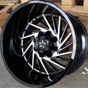 Movement 1033 Black Machined Wheels