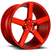 Niche M187 Milan Candy Red Wheels