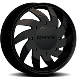 Onyx FD 25 Black Dually Wheel Front