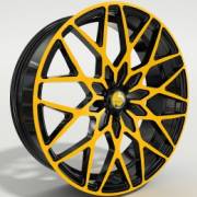 Pente Forseti Yellow and Black Wheels
